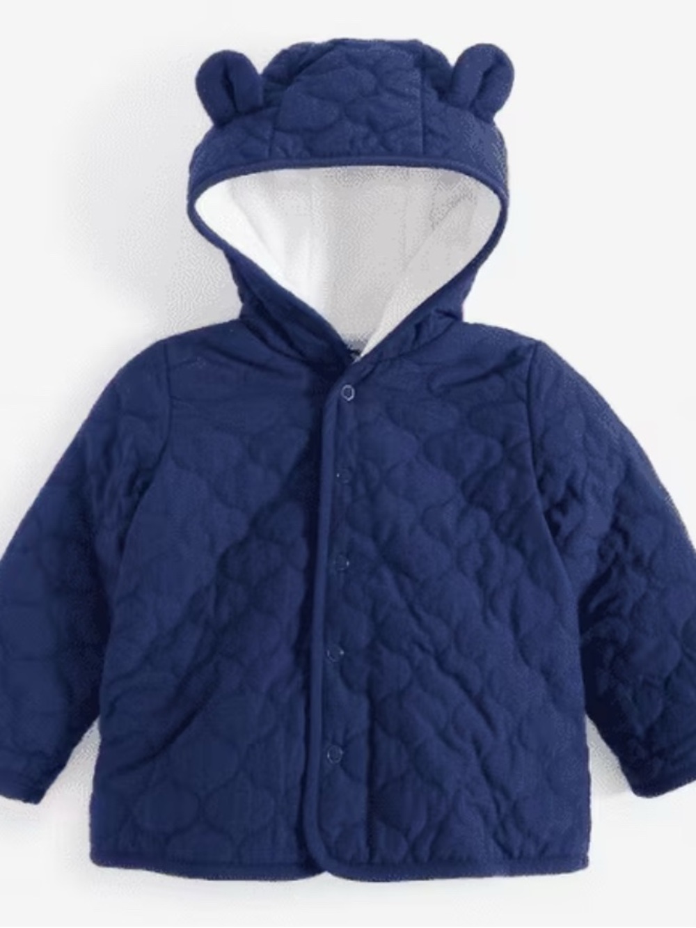 First Impressions White Plush Kids Pajamas